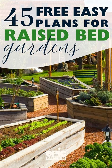 45 Simple and Free Raised Garden Bed Plans - Epic … - raincitystudios.com