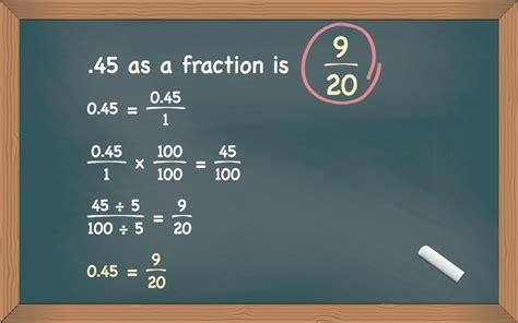 45 As A Fraction