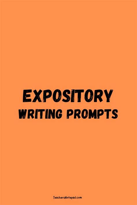 45 Expository Writing Prompts Teacher X27 S Notepad Third Grade Expository Writing Prompts - Third Grade Expository Writing Prompts