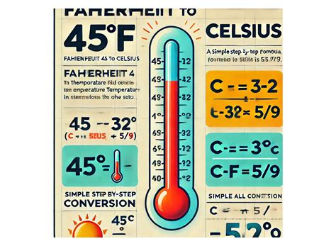 45 F To Celsius