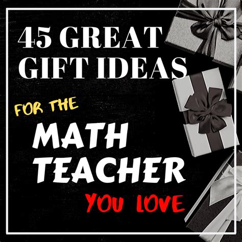 45 Great Gifts For The Math Teacher You Gift Ideas For Math Teachers - Gift Ideas For Math Teachers