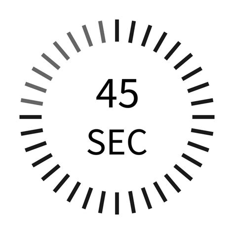 45 Mins To Secs
