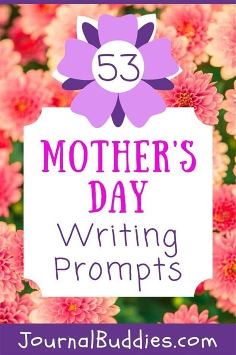 45 Motheru0027s Day Journal Prompts To Reflect On Mother S Day Writing Ideas - Mother's Day Writing Ideas