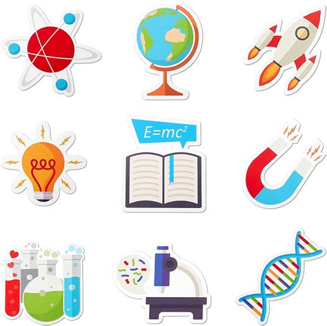 45 Pieces Science Cut Outs Science Lab Accents Science Cutouts - Science Cutouts