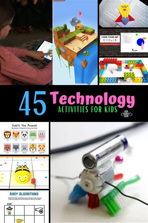 45 Technology Activities For Kids Computer Science Coding Technology Lessons For Kindergarten - Technology Lessons For Kindergarten