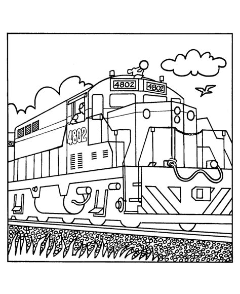 45 Train Coloring Pages 2024 Free Printable Sheets Choo Choo Train Coloring Pages - Choo Choo Train Coloring Pages