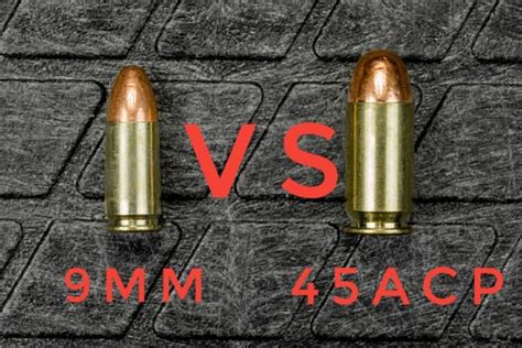 45 vs 9mm. Things To Know About 45 vs 9mm. 