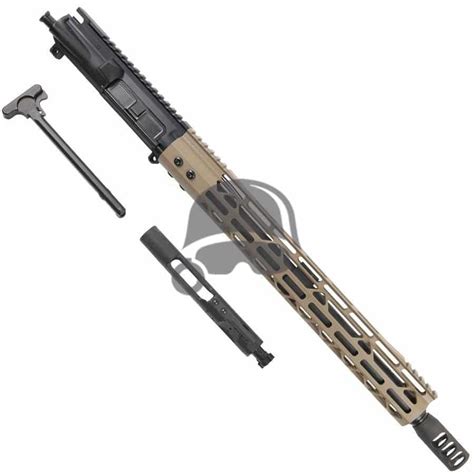 Build a high-performance .458 SOCOM rifle with this complete upper from Black Rain Ordnance. It includes a 16-inch barrel, a BRO M-LOK handguard, a .458 bolt carrier group, and a muzzle brake.. 