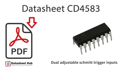4583 schmitt trigger datasheet pdf