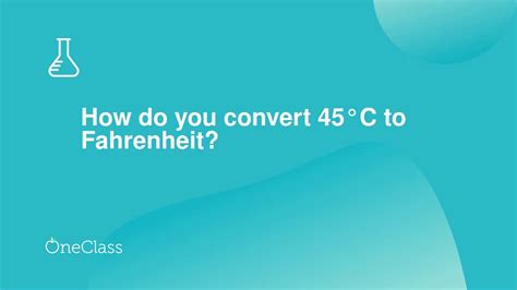 45c To F