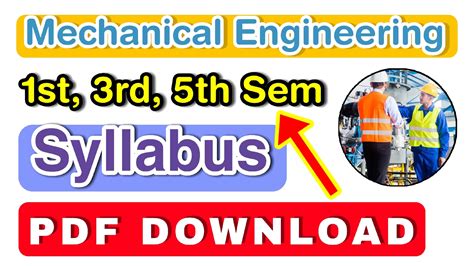 Read Online 45Mb Pdf Download Syllabus Diploma Mechanical Engineering 