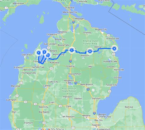 45th parallel michigan