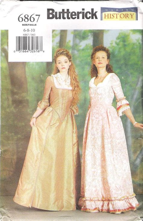 46+ Designs Sewing Patterns For Colonial Dresses CheryllShea