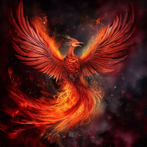 46 Phoenix rising from the ashes Stock Photos, Images