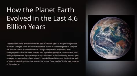 46 Billion Years