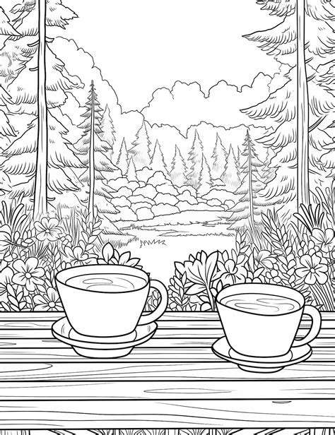 47 Breathtaking Nature Coloring Pages Our Mindful Life Easy Nature Coloring Pages - Easy Nature Coloring Pages