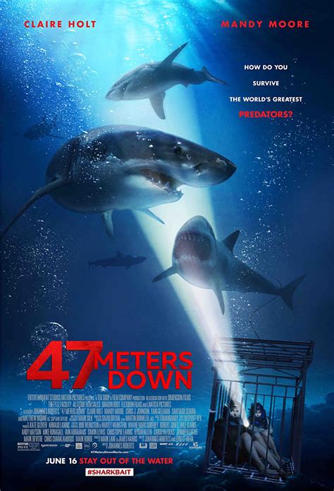 Most Popular CelebsMost Popular Celebs. 47 Meters Down. Full Cast and Crew. Company Credits. Filming & Production. Technical Specs. Plot Summary. Synopsis. Plot Keywords. . 
