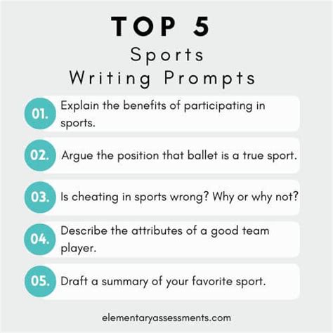 47 Writing Prompts About Sports Teacheru0027s Notepad Super Teacher Writing Prompts - Super Teacher Writing Prompts