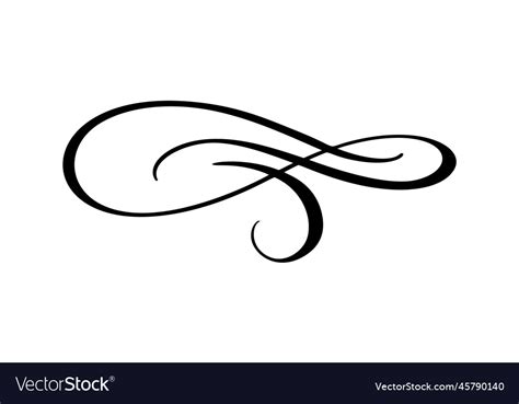 48,700+ Calligraphic Flourish Stock Illustrations, Royalty-Free Vector ... - muktibox.com