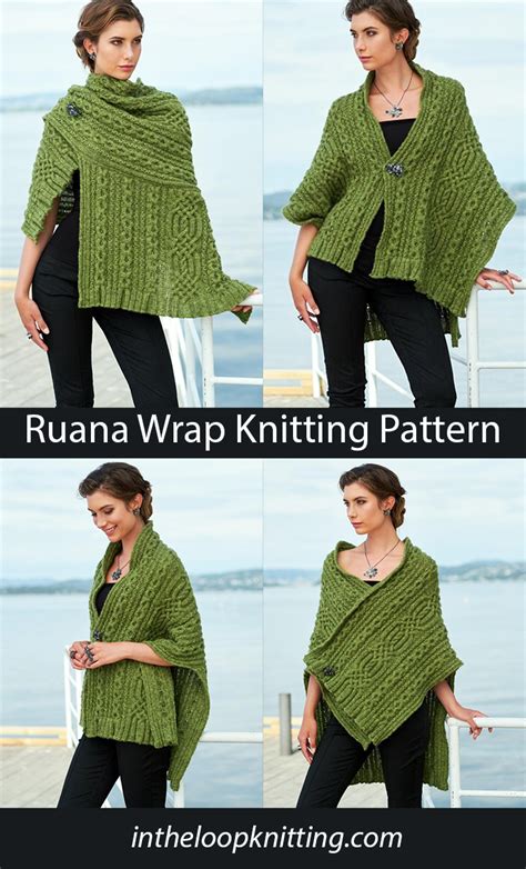 48+ Ruana Knitting Pattern Gif Knit Sweater Patterns