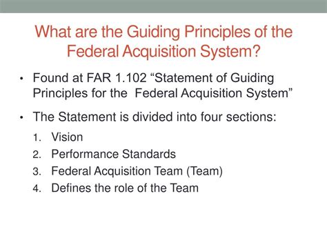 48 CFR § 1.102 - Statement of guiding principles for the Federal ...