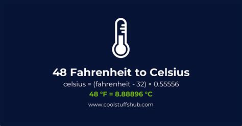 48 F To C