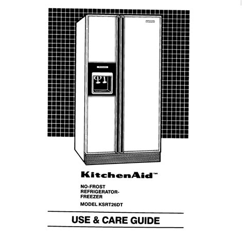 48 kitchenaid refrigerator repair guide zdp48l6dwss. - El the reves de la trama.
