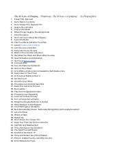 48 Laws Of Pimping