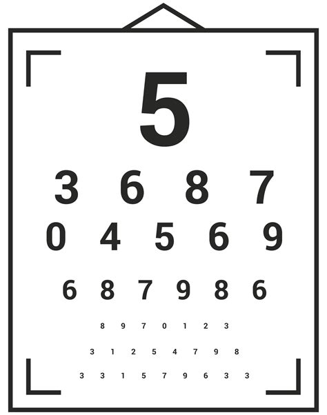 48 printable eye chart for vision test pics printables collection eye