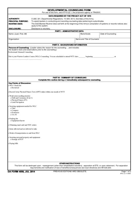 4856 fillable. Get Army's DA Form 4856 for 2023. Download the blank 4856 form template in PDF or complete it online at no cost. Adhere to our advice for efficiently ... 