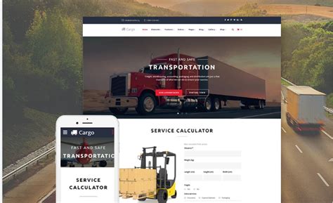 49 Best Transportation Html Website Templates 2020 Wpshopmart