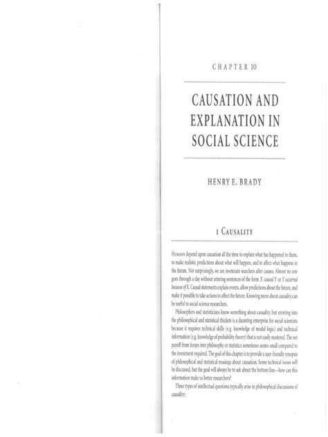 49 Causation And Explanation In Social Science Oxford Cause And Effect Science - Cause And Effect Science