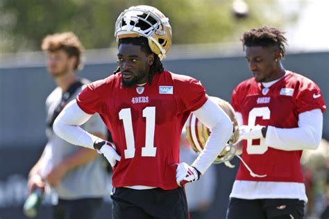 49ers’ go-to target at camp is high-flying, football-obsessed Brandon Aiyuk