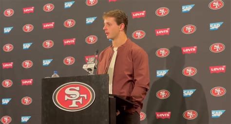 49ers QB Brock Purdy Provides Update On Oblique Injury