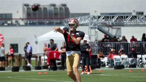 49ers QB Roll Call: Darnold throws first interception of training camp