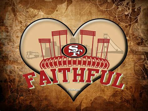 49ers faithful. The "49er Faithful" are now a subversive political group that are secretly plotting the overthrow of Jed York. "Faithful" is just some dumb shit people say. It starts with 'F', like 'Forty Niners'. It has as much meaning as Ford Fiesta Faithful, or Dodge Durango Devoted. 