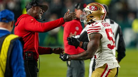 49ers linebacker Dre Greenlaw, Eagles security chief ejected in NFC title game rematch