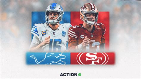 49ers vs lions odds. Jan 21, 2024 · How to watch NFC Championship, Lions-49ers: When: Sunday, Jan. 28, 2024. Where: Levi's Stadium in Santa Clara, CA. Time: 6:30 p.m. ET/3:30 p.m. PT. TV: FOX. Stream: FuboTV. Watch the game: Stream ... 