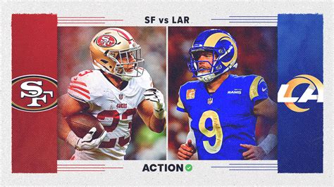 49ers vs rams predictions. Dec 21, 2019 · 49ers vs. Rams odds for 'Saturday Night Football'. San Francisco 49ers -6.5 vs. Los Angeles Rams, O/U 44. The spread has not moved since the line opened on Sunday night, but the total has fallen ... 
