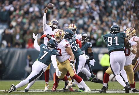 49ers-Eagles live blog: Physical Niners take lead into fourth quarter