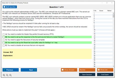 4A0-112 Exam Fragen