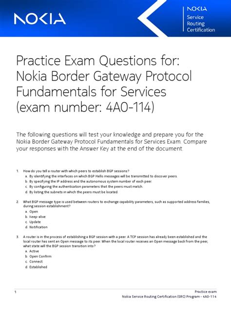 4A0-114 Examsfragen