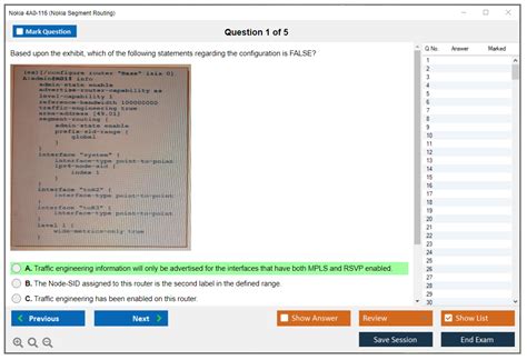 4A0-116 Online Tests