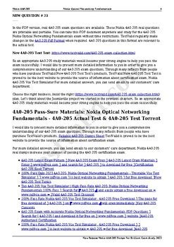 4A0-205 PDF Testsoftware