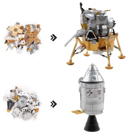 4D Puzzle Lunar Module