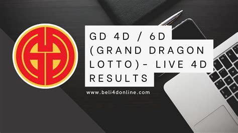 4D Result Dragon Lotto 6D: What Is a Baby Dragon Called? image 1