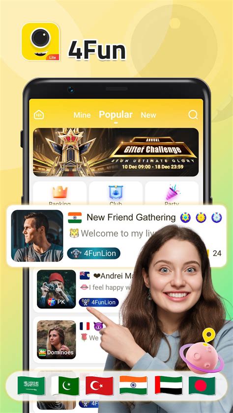 4Fun Lite Group Chat Go Live APK Download for Android 