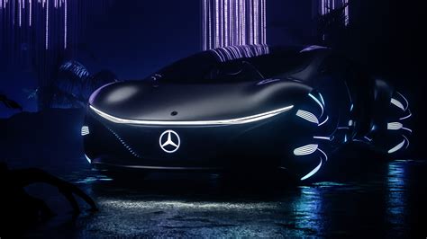 4K Mercedes-Benz Vision AVTR Fonds d