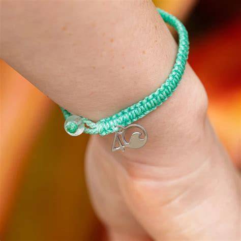 4ocean Braided Bracelet - Removes 1 Pound of Ocean Plastic - raincitystudios.com