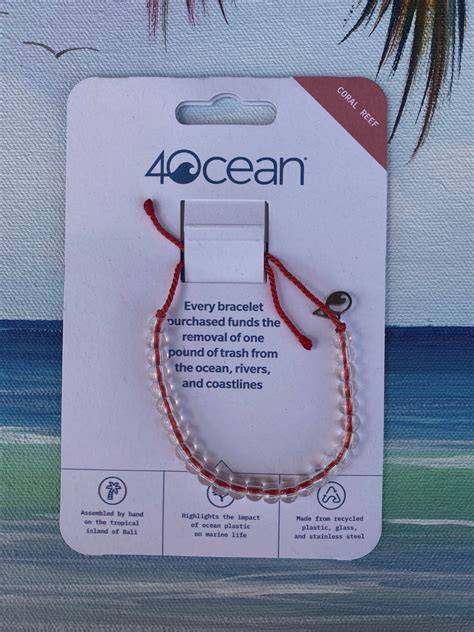 4ocean Osborne Reef Bracelet - Removes 1 Pound of Ocean Plastic ... - raincitystudios.com